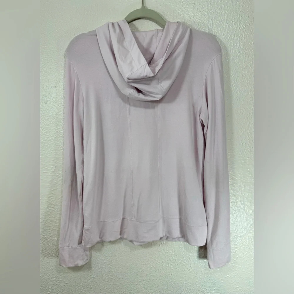 Athleta Girl Light Pink Long Sleeve Athletic Gym Pullover Hooded Sweatshirt XXL - Picture 13 of 15